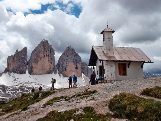 21. Kaplička u Tre Cime